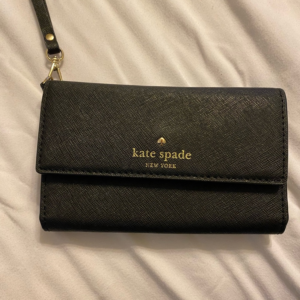 Kate spade black wallet